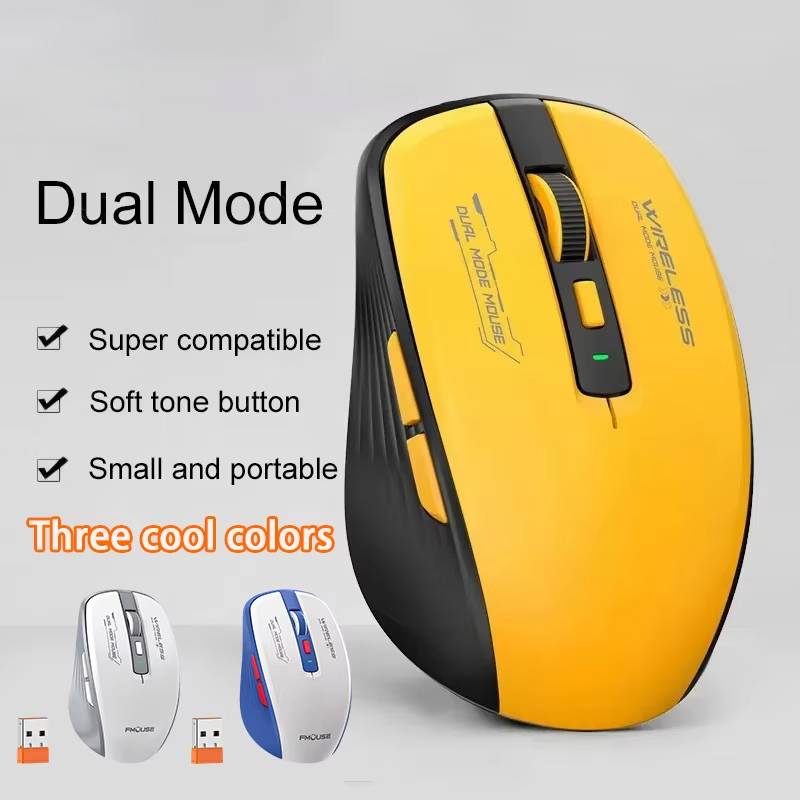 Laptop Mouse - Ratón inalámbrico Bluetooth M303L, modo dual