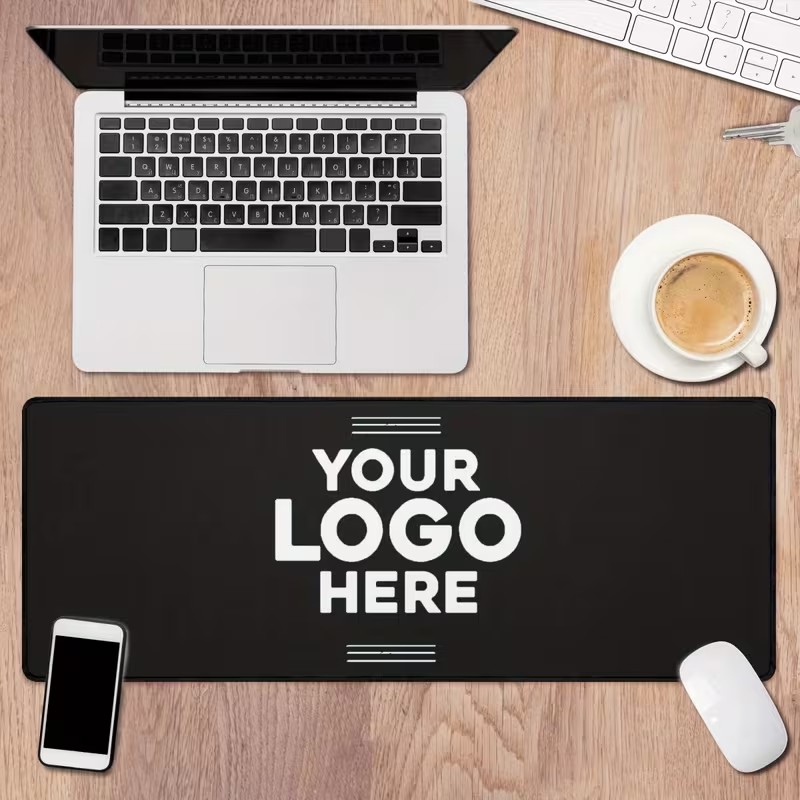 Laptop Mouse - Diseña tu propio logotipo en una