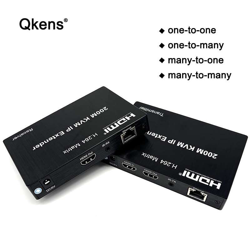 Hdmi Cable - Extensor KVM HDMI IP 1080p 200M,