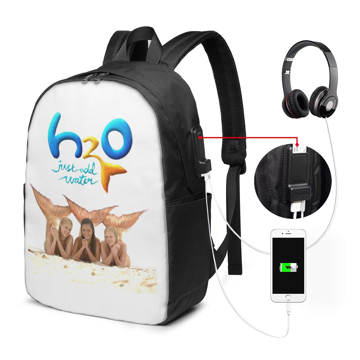 Laptop Bag - Mochila de dibujos animados de Anime