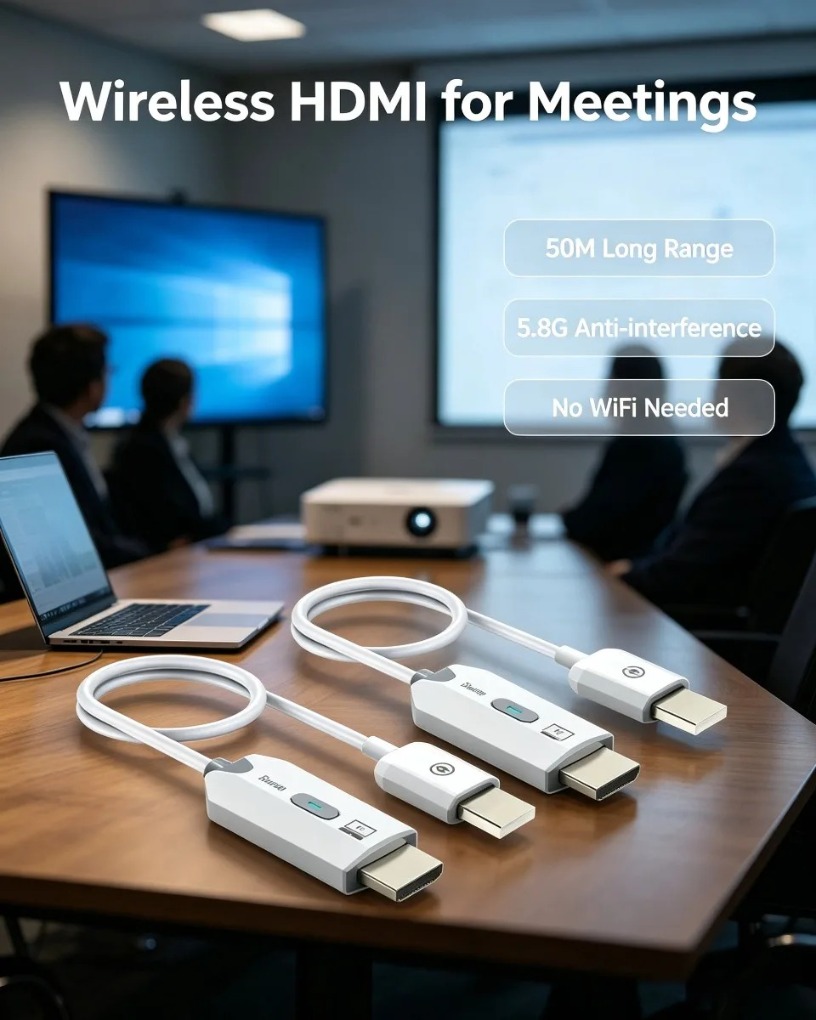 Hdmi Cable - Extensor Inalámbrico HDMI Compatible con Decodificación