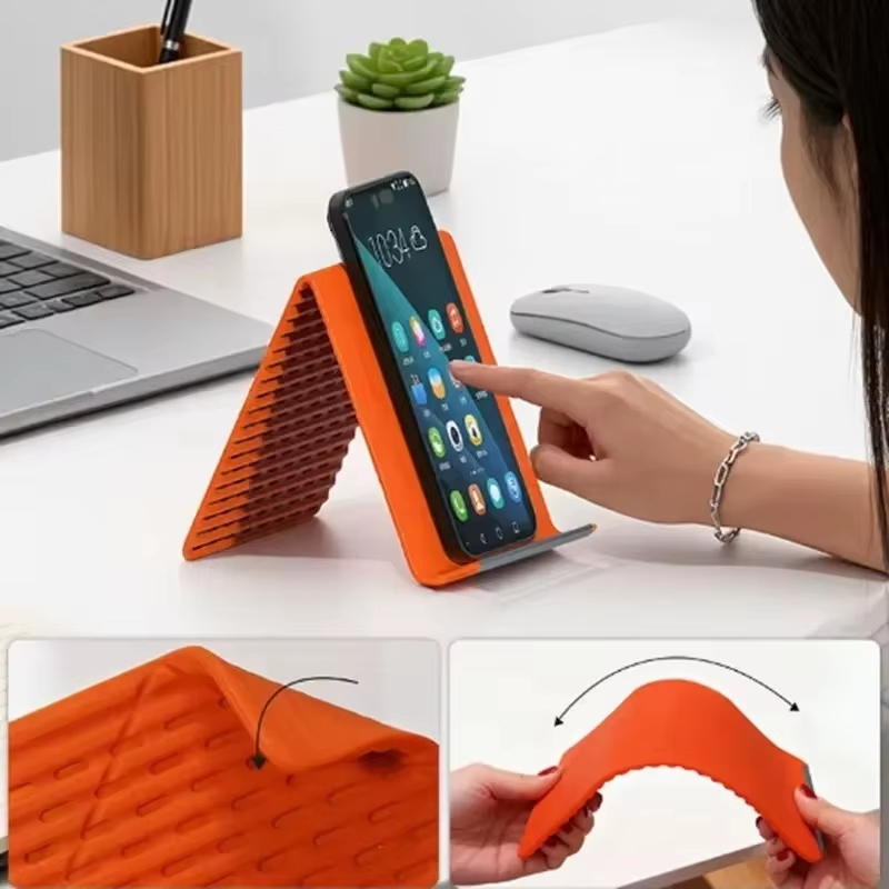 Laptop Stand - Soporte de teléfono de silicona plegable