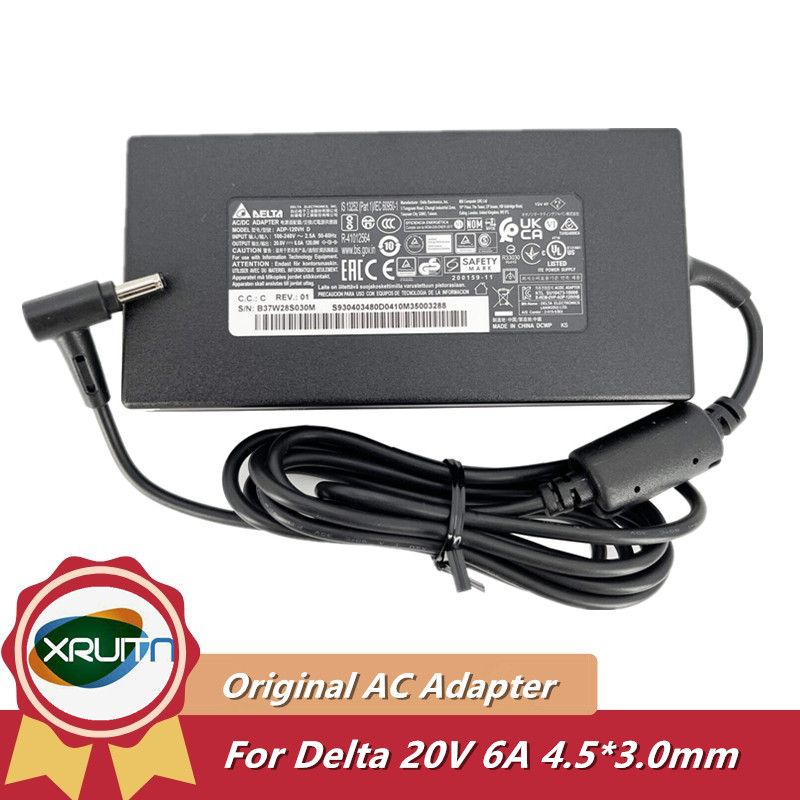 Laptop Charger - Cargador/adaptador de CA genuino Delta ADP-120VH