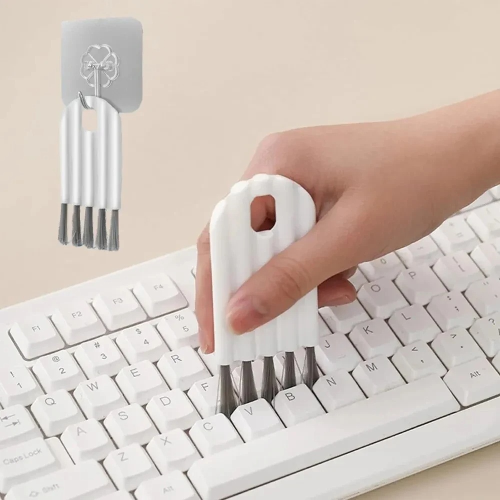 Keyboard Cover - Cepillo de limpieza multifuncional y flexible
