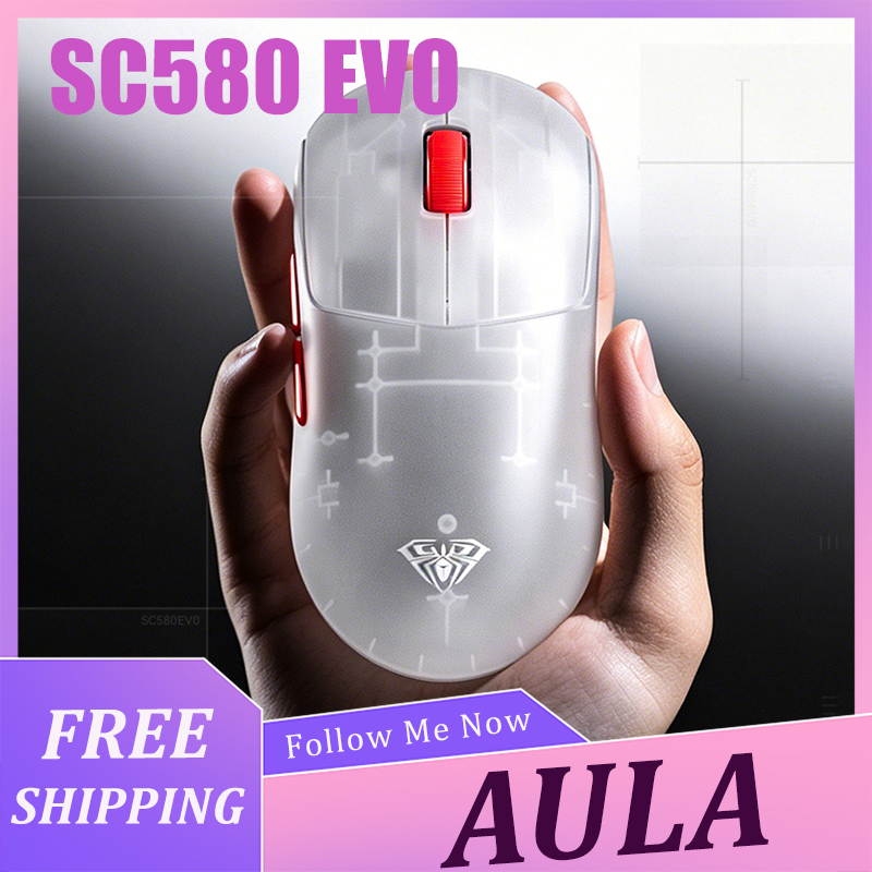 Laptop Mouse - Ratón AULA SC580 EVO, ratón inalámbrico