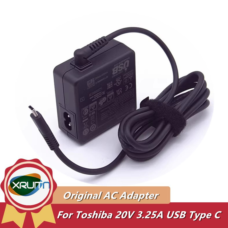 Laptop Charger - Adaptador de CA genuino de 65W
