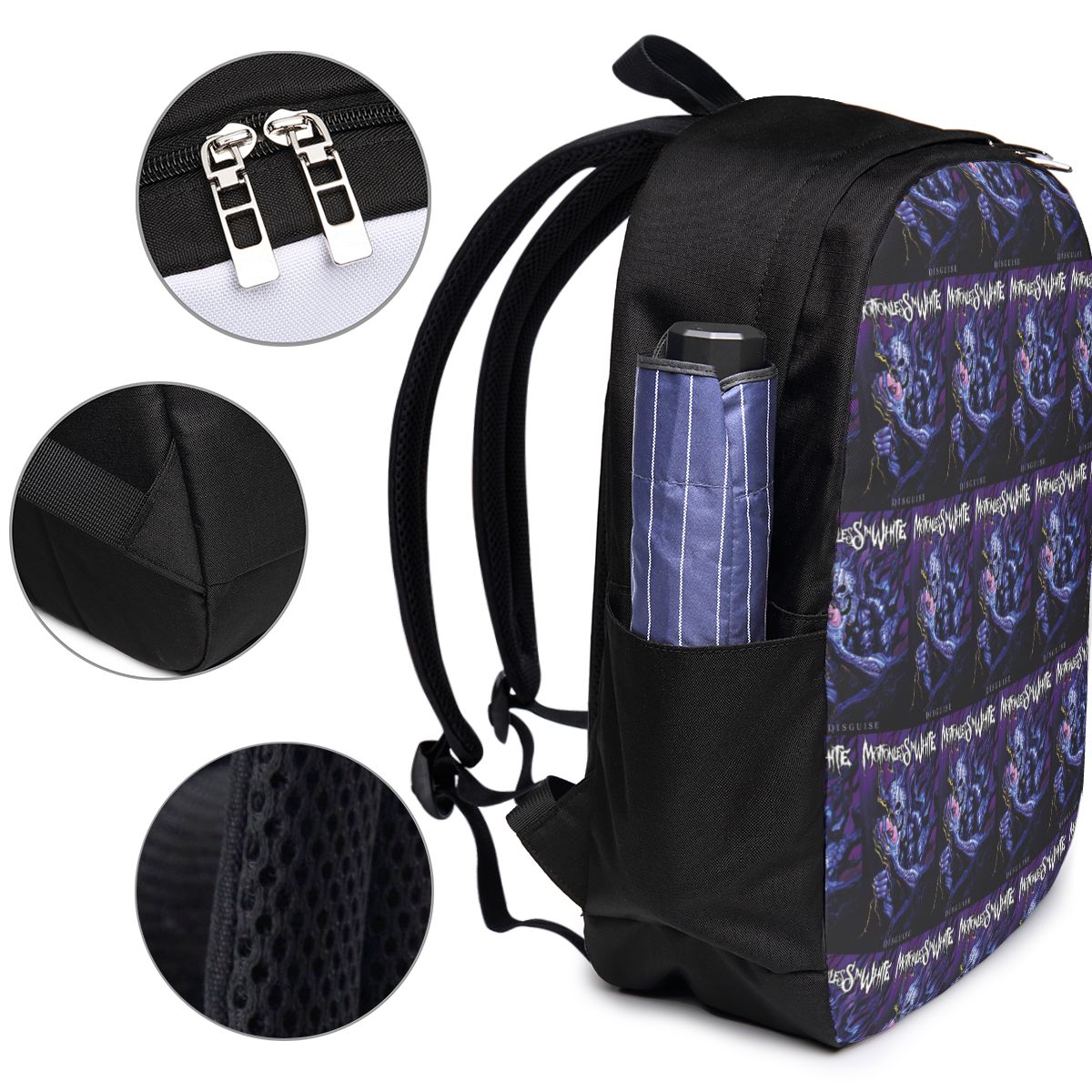 Mochila Motionless In White, b - Laptop Bag reseña y precio