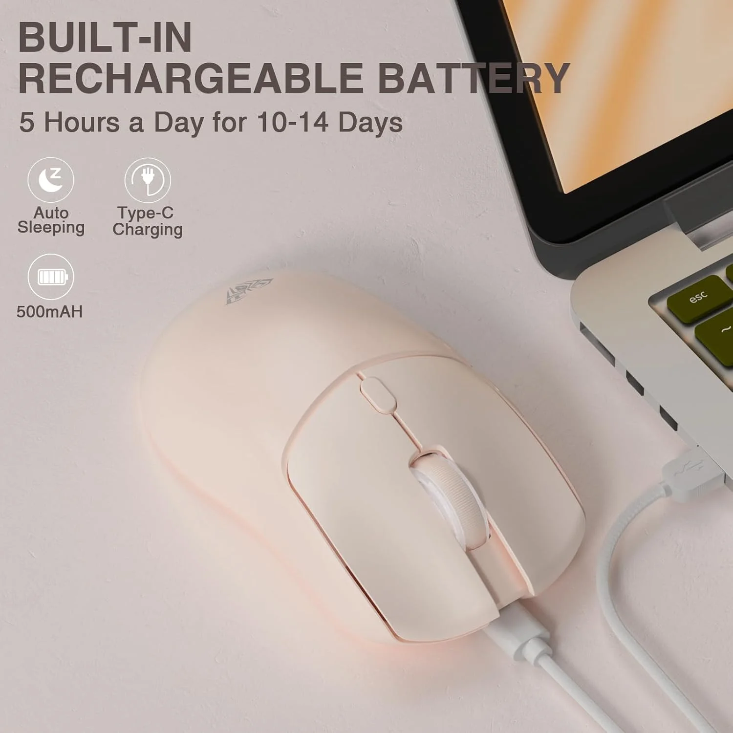 Ratón Inalámbrico para Juegos  - Laptop Mouse reseña y precio