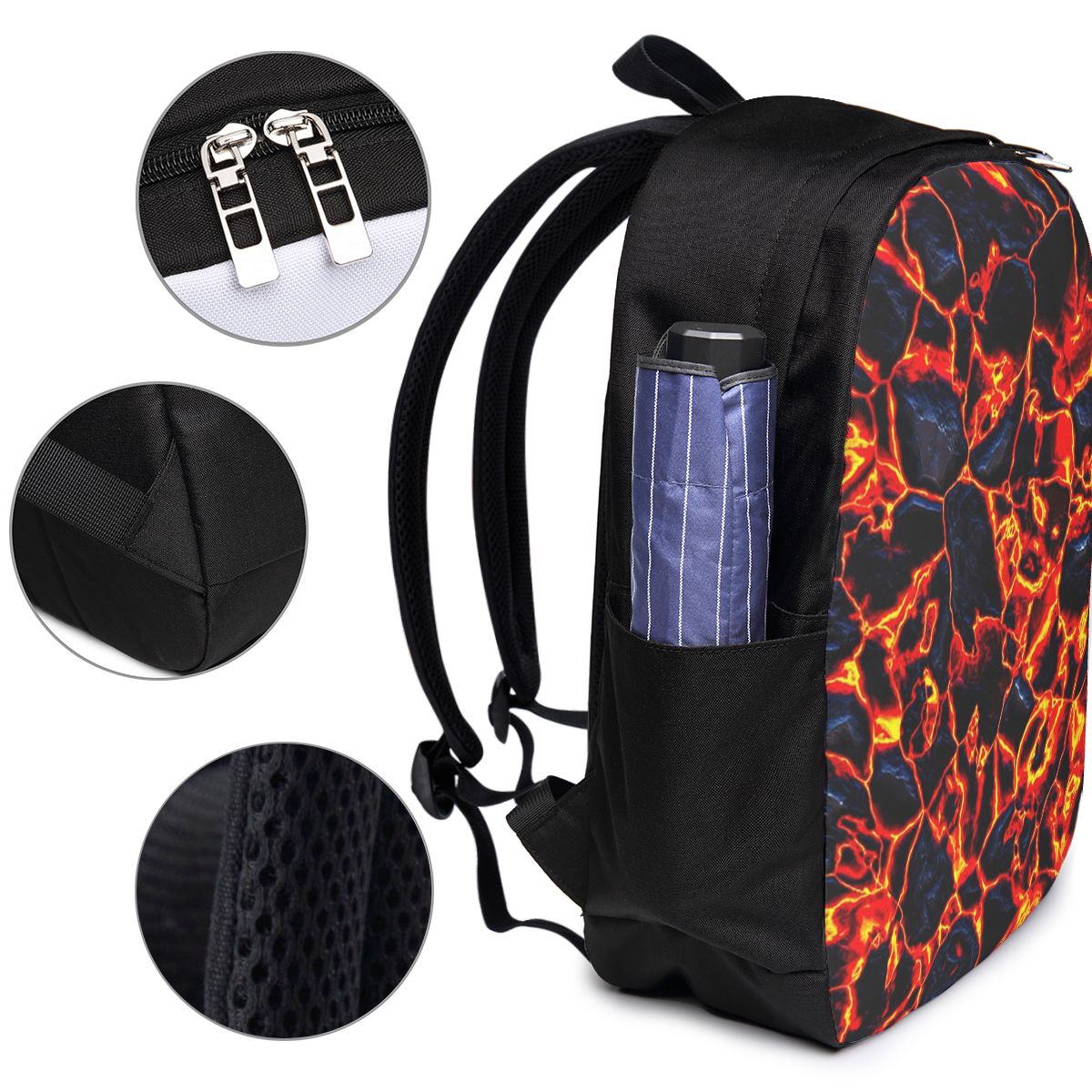 Mochila Magma Volcano Lava Fir - Laptop Bag reseña y precio