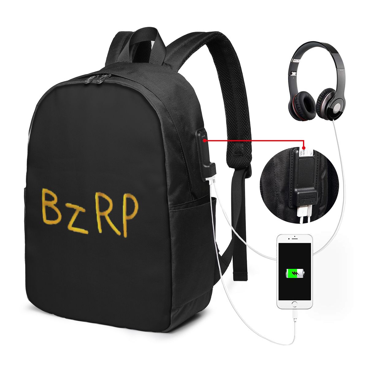 Mochila Bizarrap Cap (BZRP), b - Laptop Bag reseña y precio