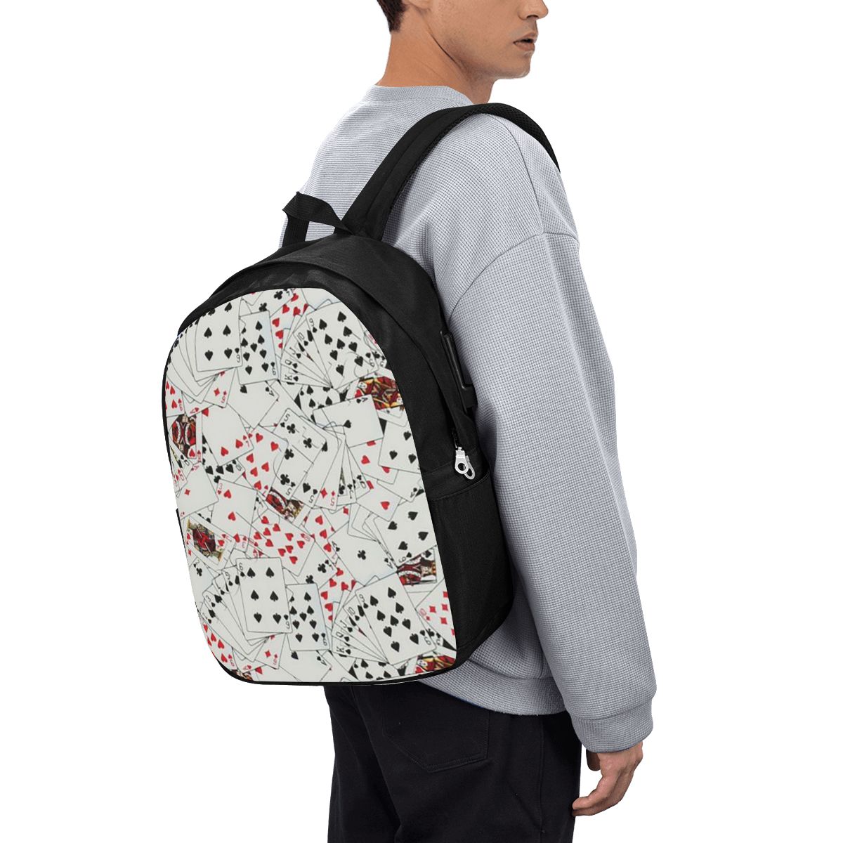 Mochila con estampado de carta - Laptop Bag reseña y precio