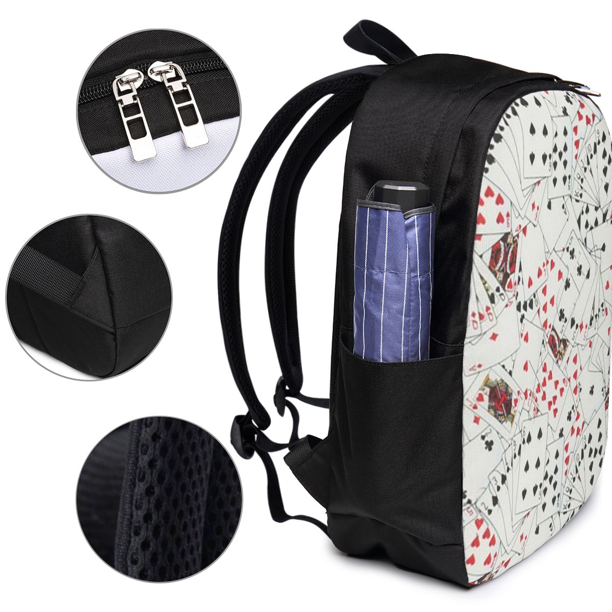 Mochila con estampado de carta - Laptop Bag reseña y precio