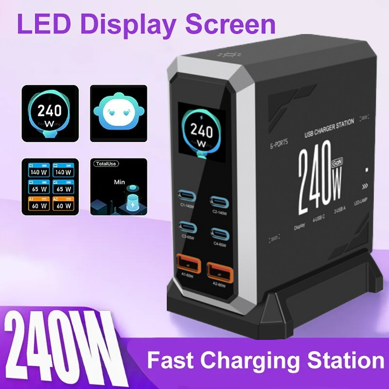 NUEVO Cargador GaN 2026 de 240 - Laptop Charger reseña y precio