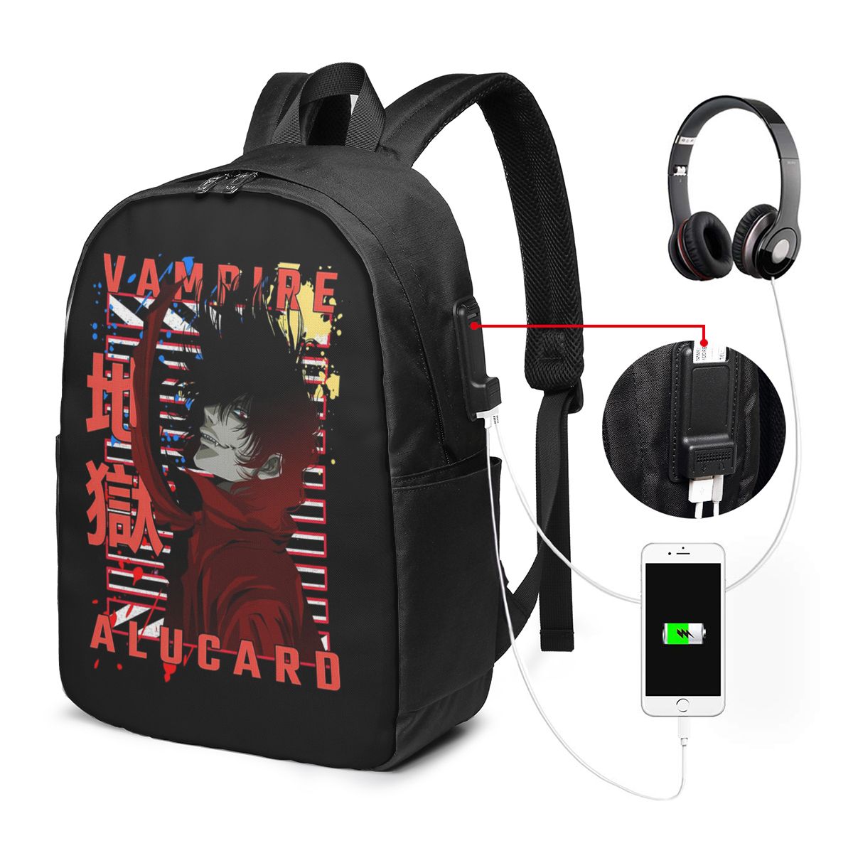 Mochila Alucard Hellsing Manga - Laptop Bag reseña y precio