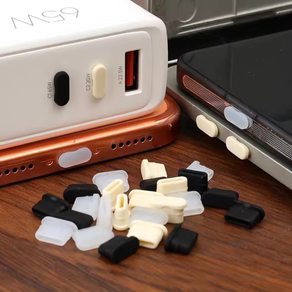 Tapas antipolvo de silicona su - Usb C Hub reseña y precio